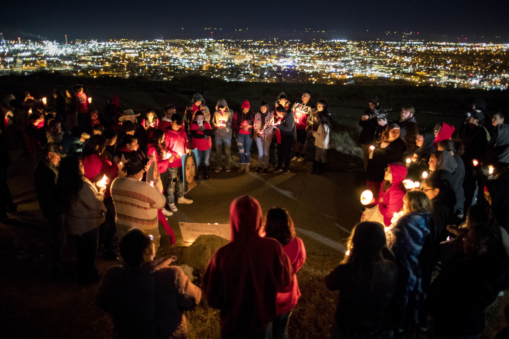 Candlelight vigil